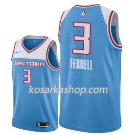 Dres Sacramento Kings Yogi Ferrell 3 Nike 2018-19 City Edition Plava Swingman